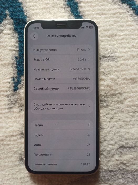 Iphone 12 mini гарантия