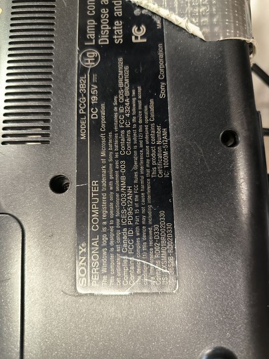 SONY vaio за части