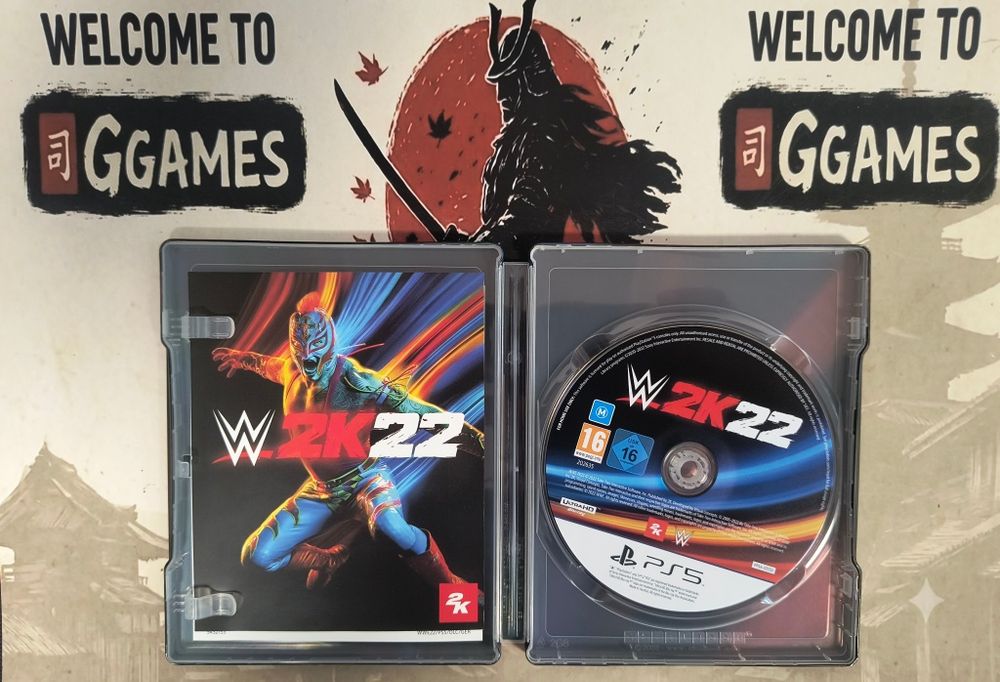 WWE 2k22 Steelbook PS5