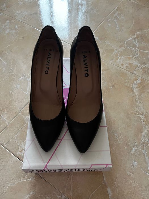 Дамски обувки естествена кожа