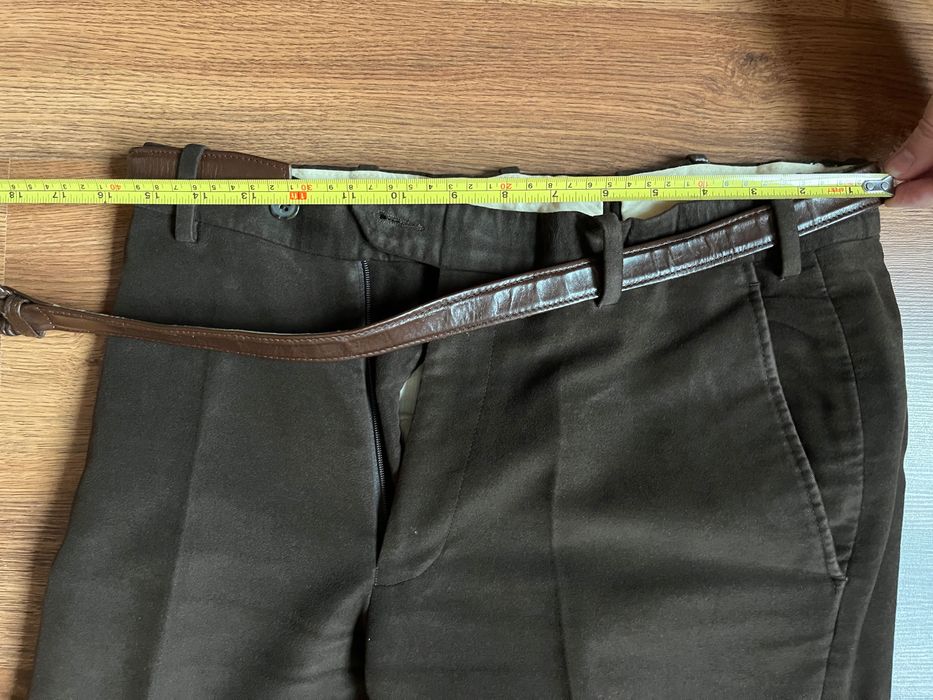 Costum (sacou + pantaloni) maro femei catifea mat