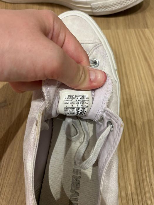 Converse 40 номер бели