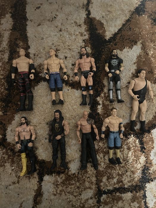 Figurine wwe wrestling