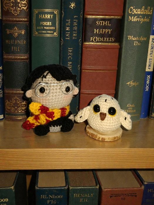 Набор вязаных фигурок