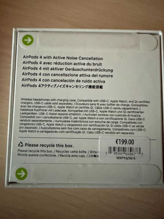 AirPods 4 with Active Noise Cancellation