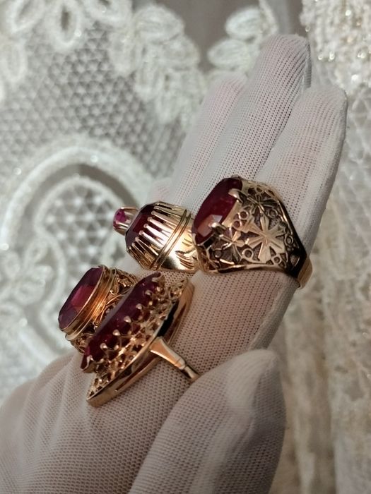 Советские кольца 583 пробы