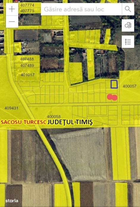 Teren intravilan in Sacoșu Turcesc 15 000 €