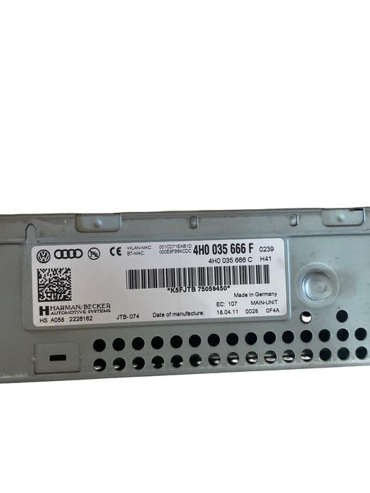 Cd/Dvd Harti Navigatie Audi A8 D4 2009 - 2018 4H0 035 666 F
