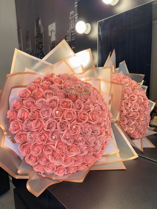 buchete trandafiri sapun buchet stitch 101 fire cadou personalizat