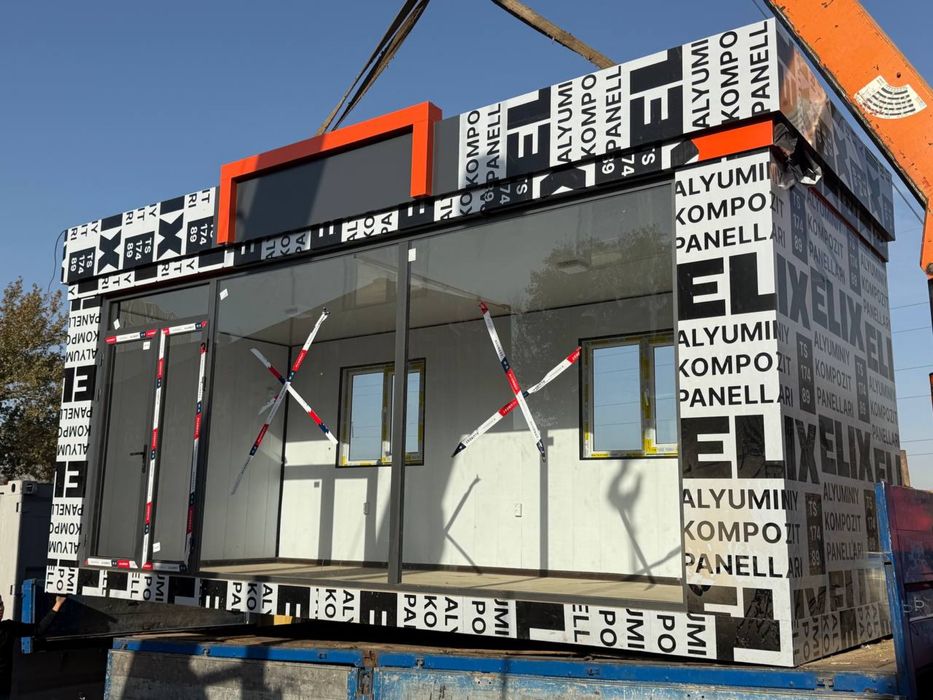 Кантейнер  дом из контейнер офис продаж