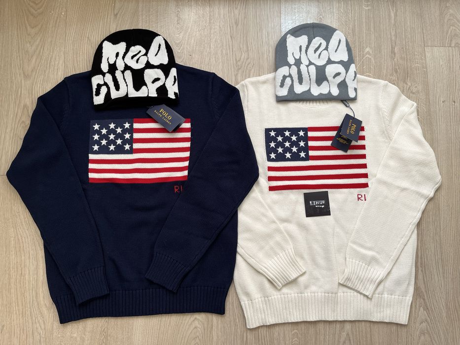 Свитеры polo ralph lauren и ШАПКА mea culpa в ПОДАРОК