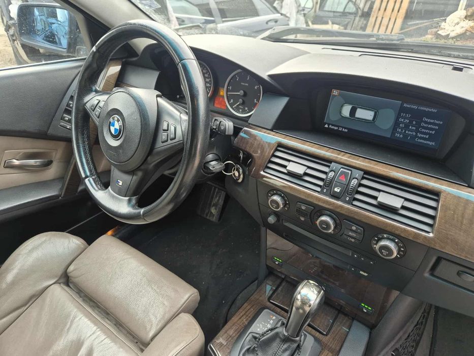 BMW E61 530XD 231кс ксенон рекаро теглич автоматик НА ЧАСТИ!