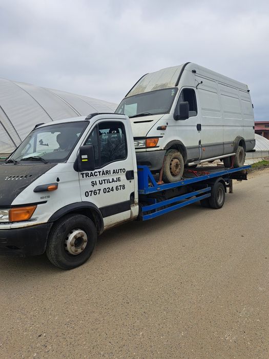 Tractări Auto și Utilaje, platou 6m l, Non-Stop, București și Ilfov