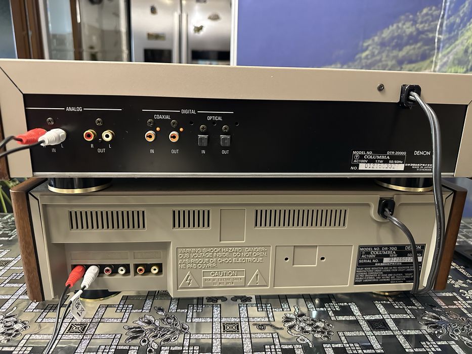 Accuphase C202 Denon DTR 2000G DR 70 G