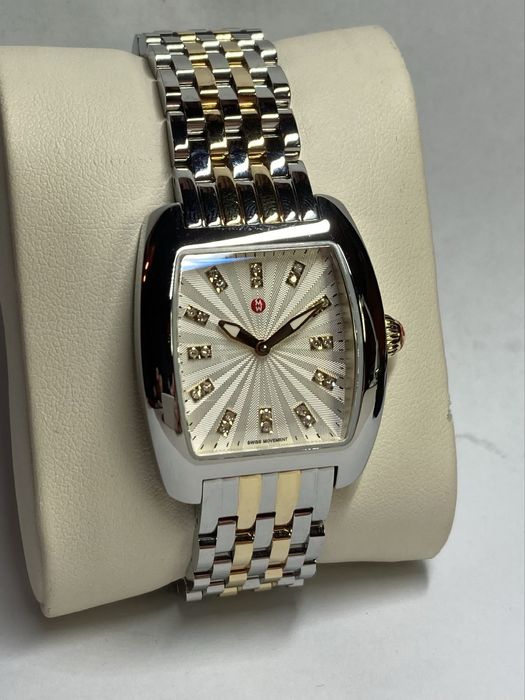 Ceas Michele two tone cu diamante