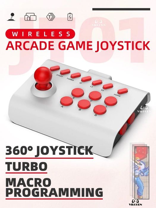 Mini Arcade Joystick Bluetooth
