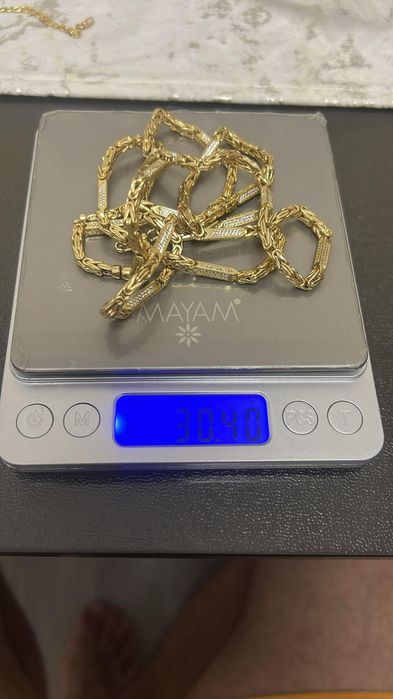 Set lant si bratara aur 14k Model Nou