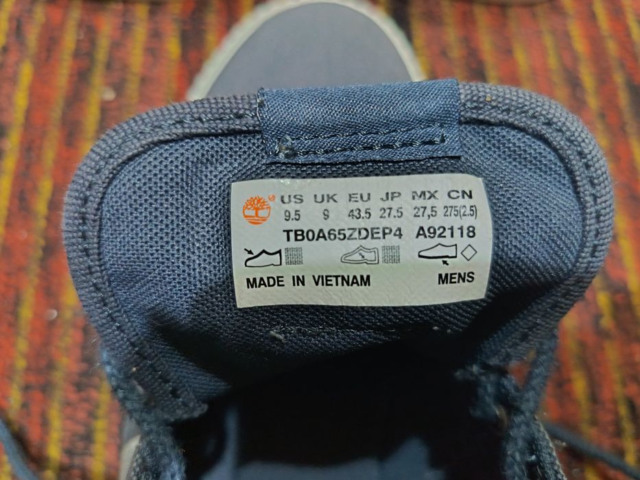 Оригинальные мужские кеды кроссовки Timberland .