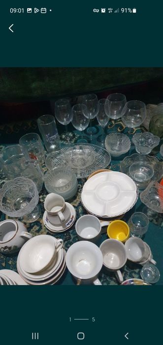 Посуда разная б/у