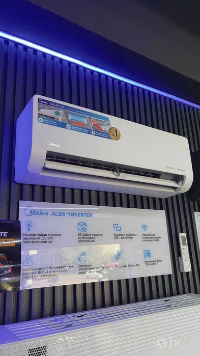 Кондиционер MIDEA модель ALBA Pro - 18,000 Btu / AI EcoMaster Inverter
