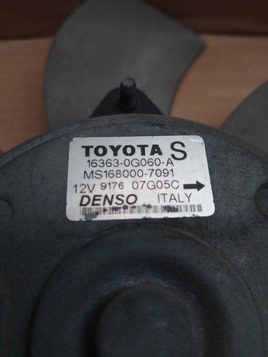 Вентилатор охлаждане Тойота Авенсис D4-D