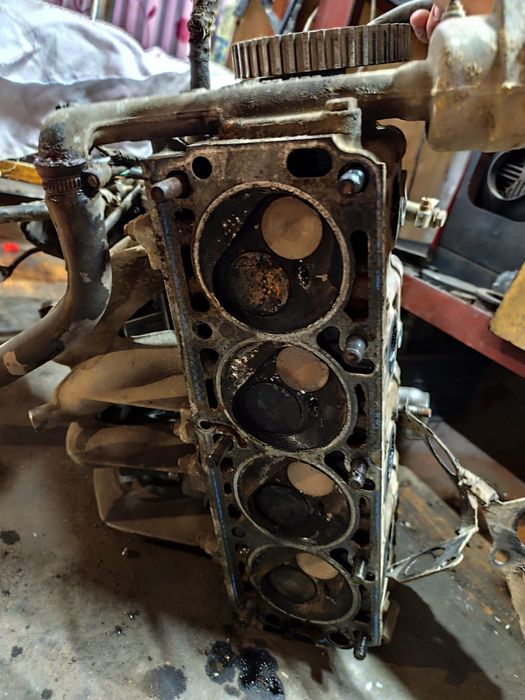 ГБЦ головка блока цилиндров Опель вектра а 2л инжектор