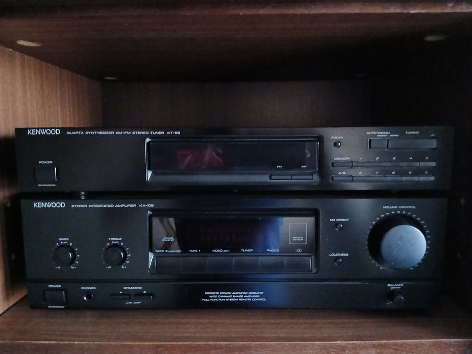 Усилитель  и тюнер  KENWOOD