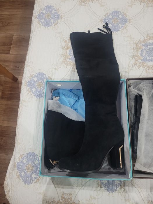 Женские сапоги.  Новые