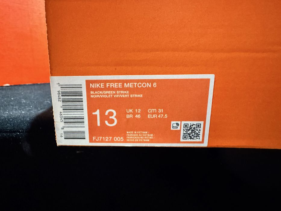 Оригинални! Nike Free Metcon 6 - 47.5 ShoeMag