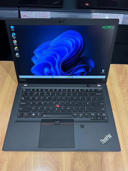 Като нов! Лаптоп Lenovo T14s Gen1 i7/32GB RAM/512 SSD, тъч, 3м. гар.