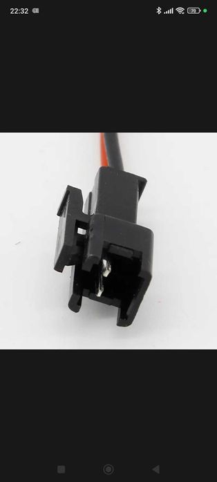 Разъем 2 х контактный, мама/папа