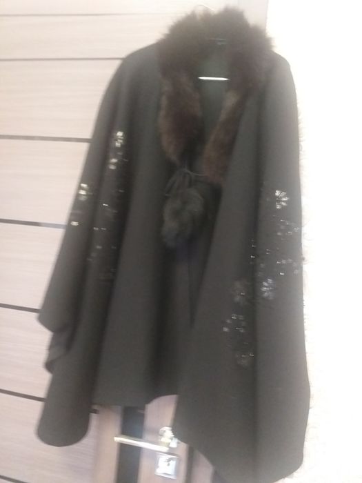 Женская одежда пончо накидка