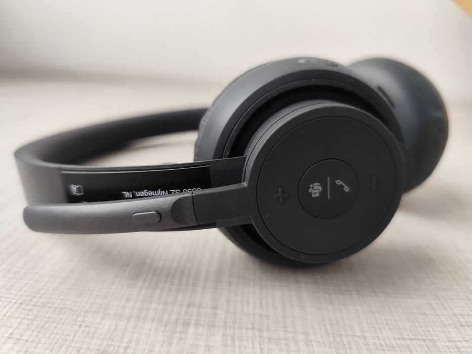 Casti Logitech MS Teams Zone Wireless, Bluetooth, Gri