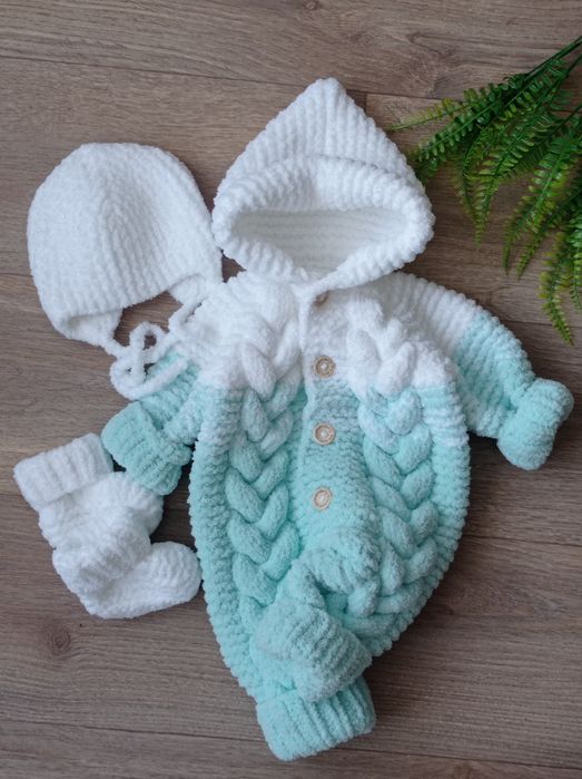 Вязаные комбинезоны