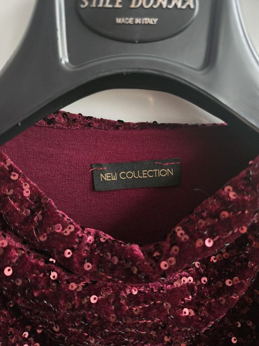 Вечерна рокля цвят бордо