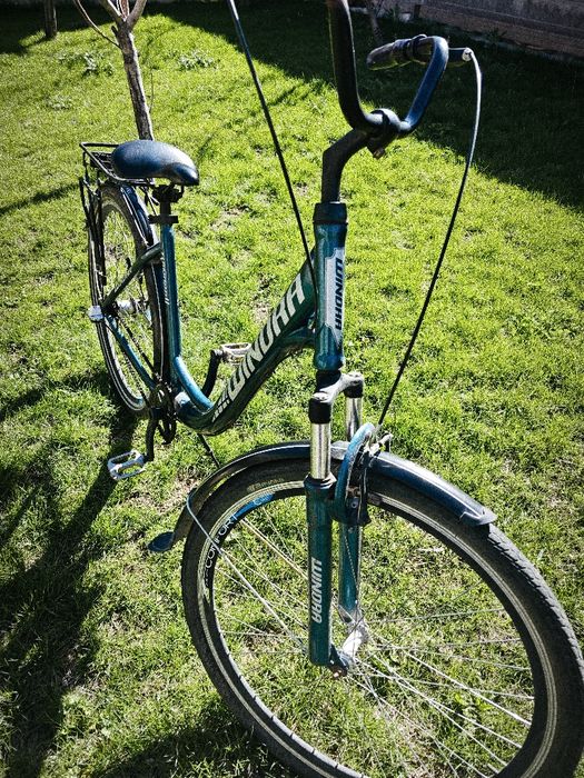 WINDRA velosiped, скоростной, ko'k rangli. G'ildirak diametri - 28.