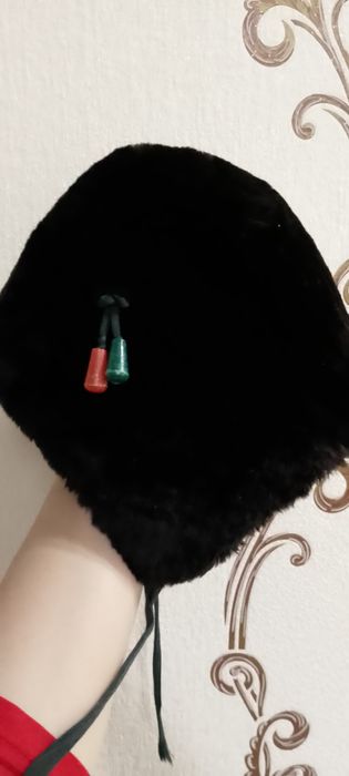 Меховая шапка детская