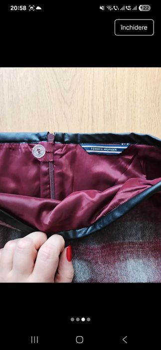 Fustă Tommy Hilfiger