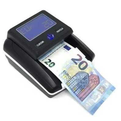 Професионален детектор за фалшипи пари банкноти евро и долар