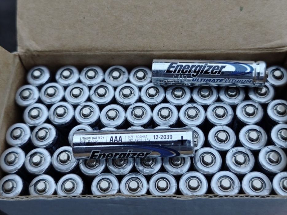Батарейки Energizer lithium AAA, Энерджайзер, ЖПС, GPS, спутник,