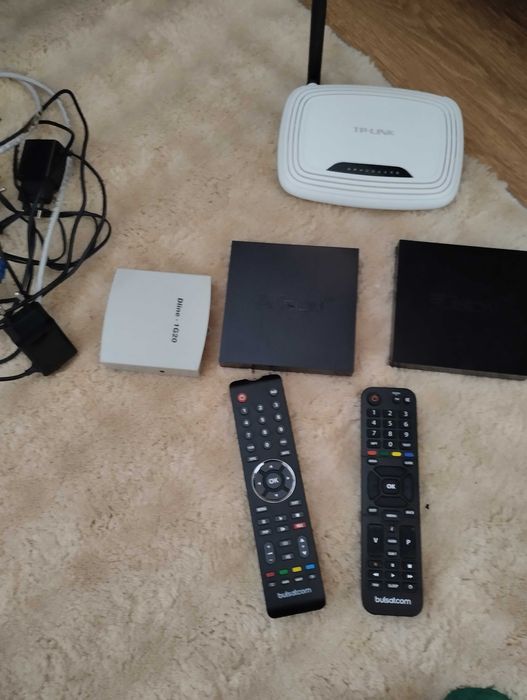 Рутер и два приемника на Булсатком