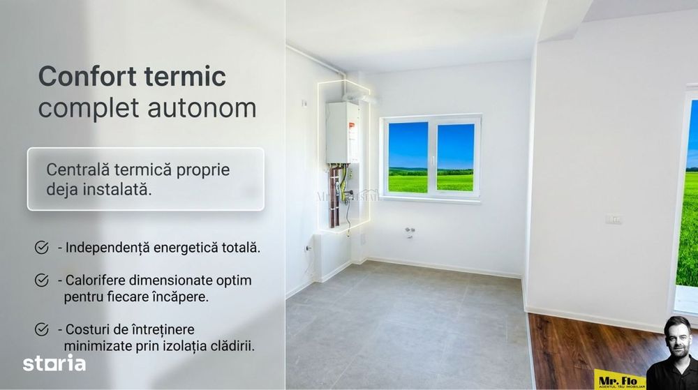 Apartament 2 camere - Construcție Nouă în Moșnița Nouă - de la 82.150E