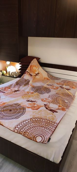 Set de pat bumbac satinat si vâscoză, Meisterstuck, două fețe