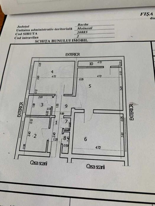 Vanzare apartament 3 camere