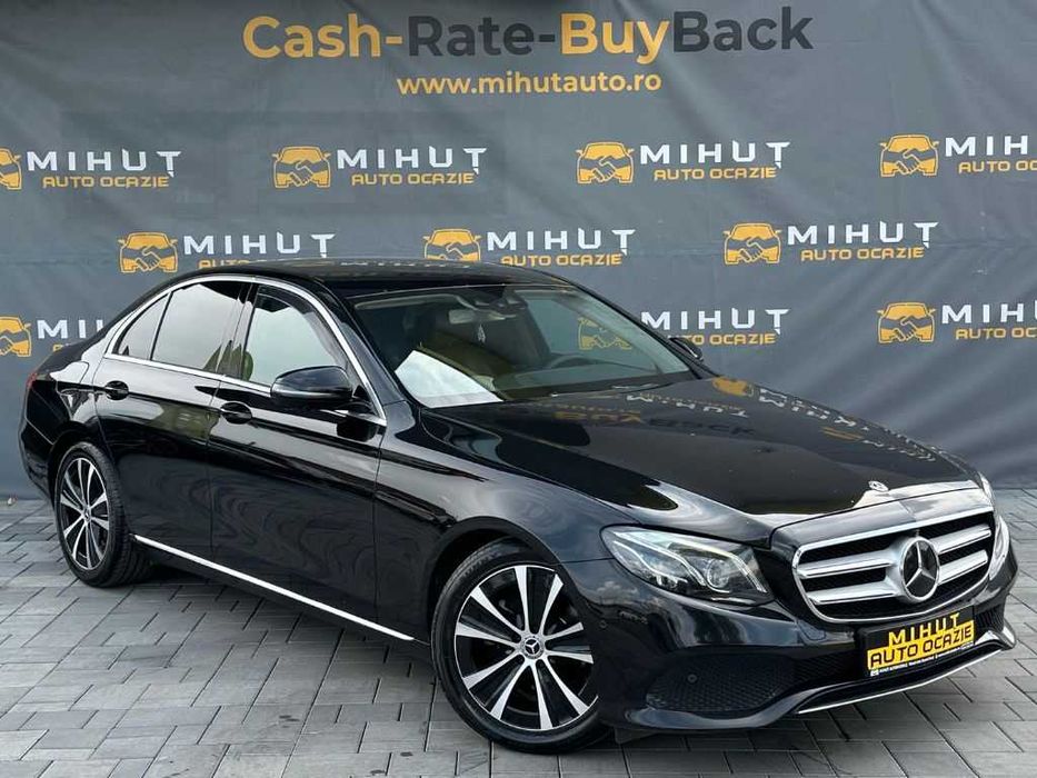 Mercedes E-Klasse 2.0 Diesel (195 CP) 2017 Euro6 | Rate fixe | Garantie