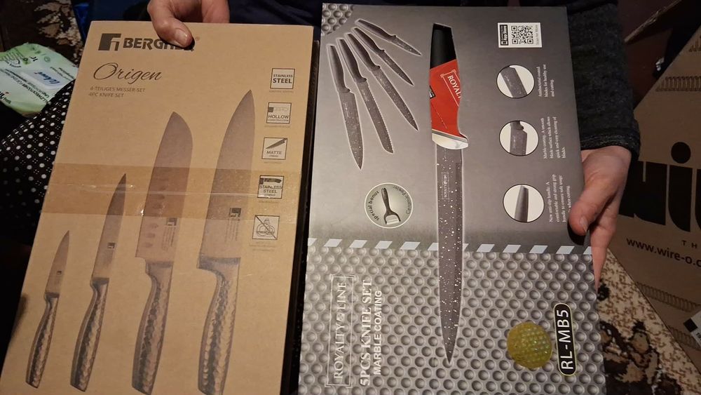 Комплект ножове нови