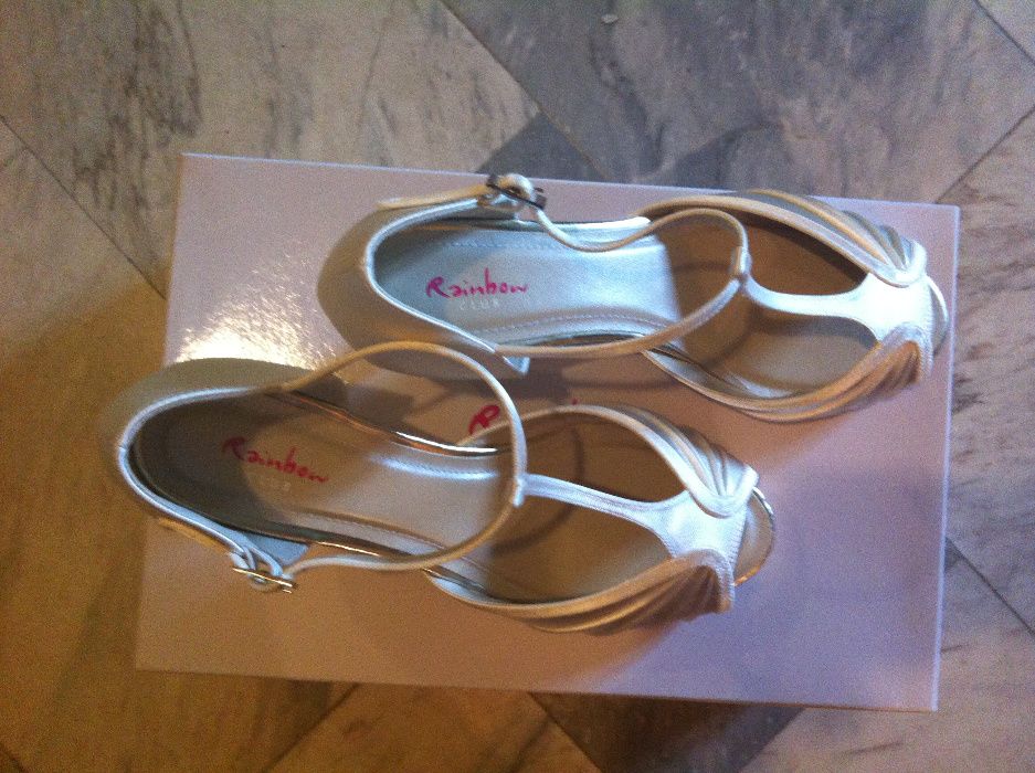 Нови официални обувки Rainbow Club, 36.5 номер, за булка/абитуриентка