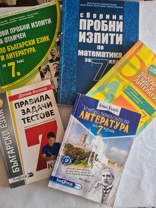 Помагала за пробни изпити след 7 клас
