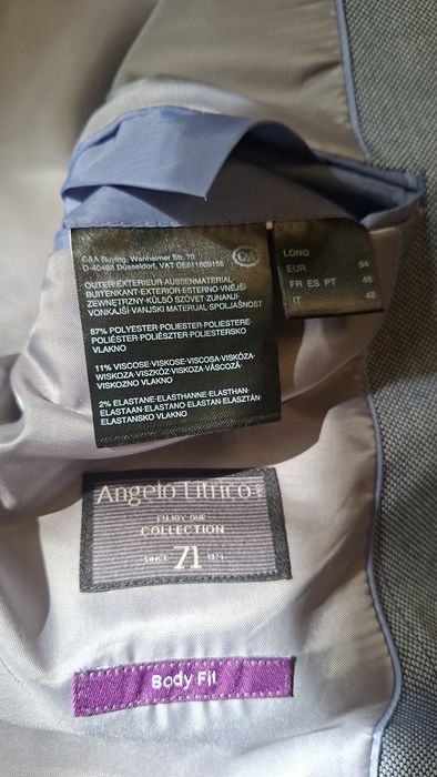 Итальянский пиджак Angelo Litrico