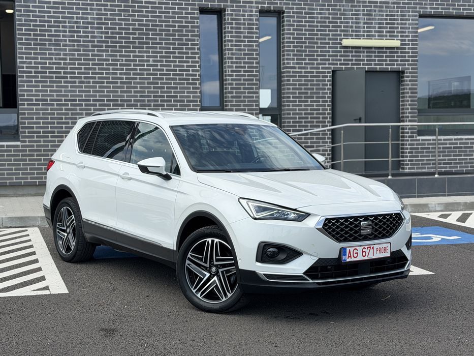 Seat Tarraco Xcellence 2.0 Tdi 4Drive 190cp Automat DQ500 Euro6 2019, 84.000 Km,Alb perlat Piele,RAR efectuat